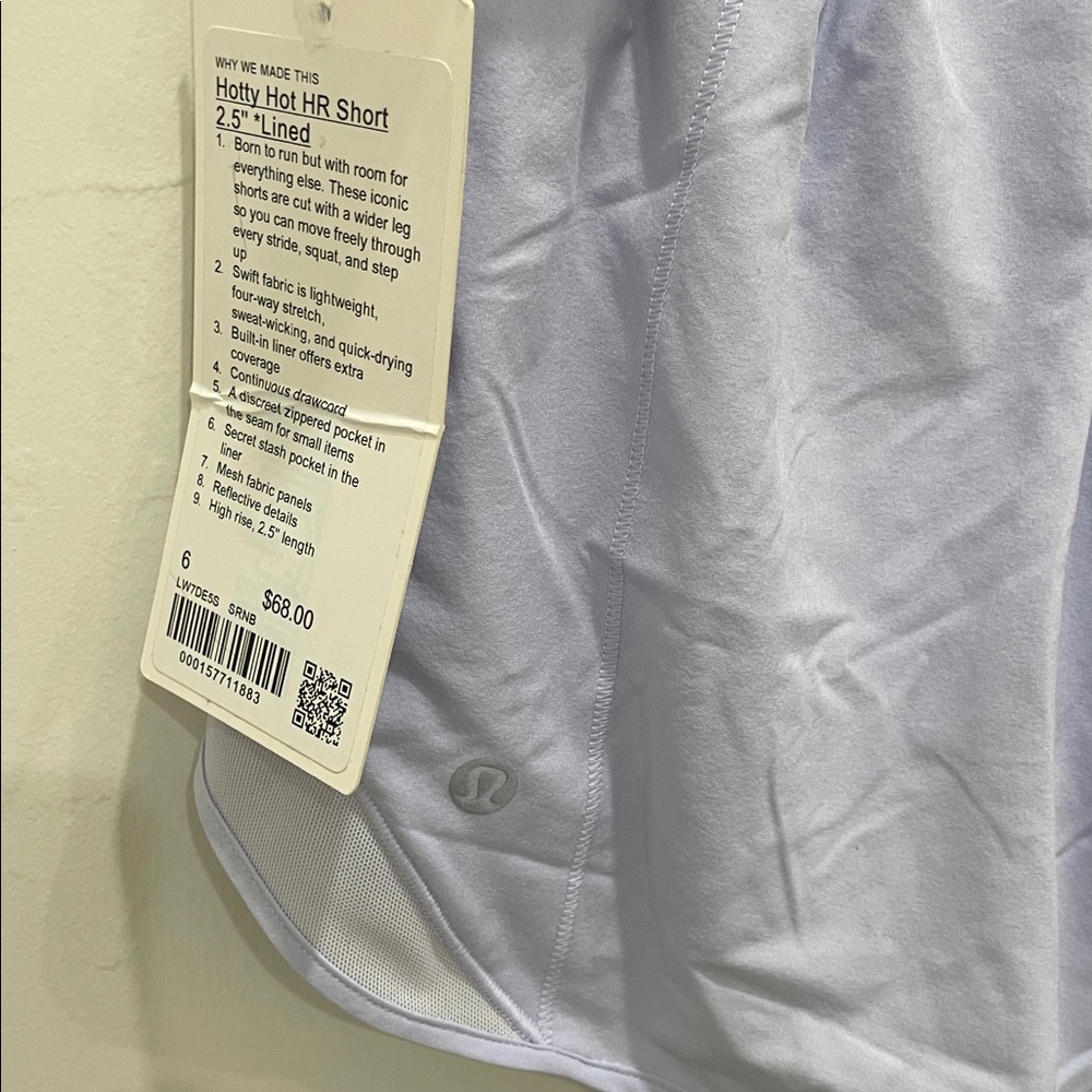 SOLD OUT Lululemon pink hotty hot shorts 4” size 6 - Picture 5 of 16